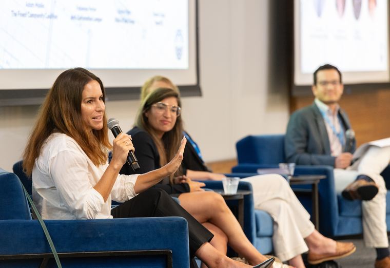Panel conversation at a Jewish Federation of San Diego professional convening